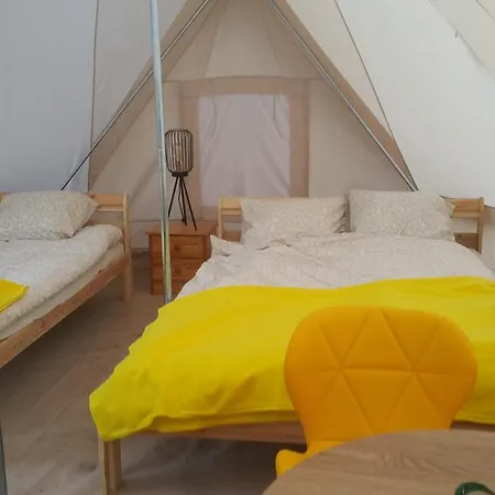 خيمة فخمة Glamping Z Alpakami Jankowice (Chrzanow)
