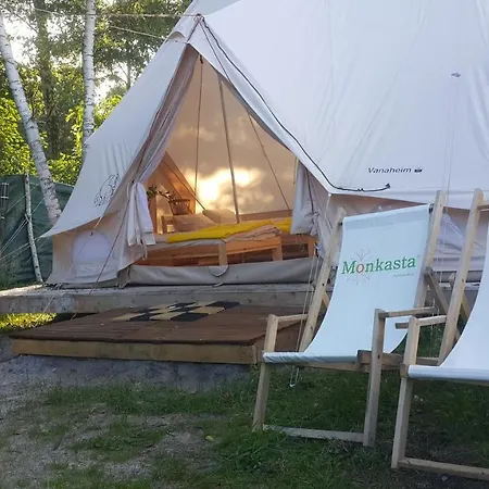 Luxury tent Glamping Z Alpakami