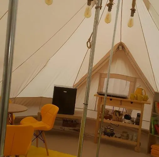 Glamping Z Alpakami Роскошный шатер