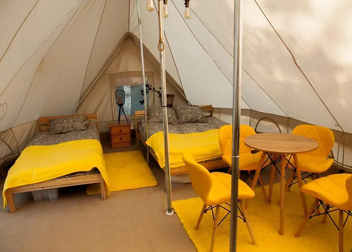 Glamping Z Alpakami Роскошный шатер