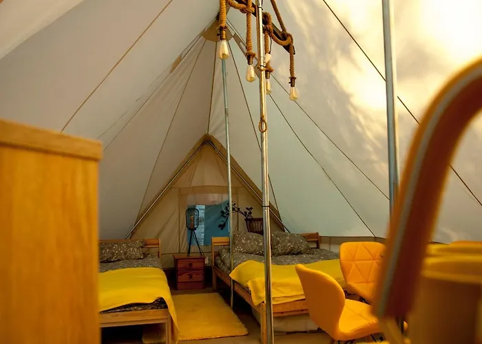 Glamping Z Alpakami Роскошный шатер Jankowice (Chrzanow)