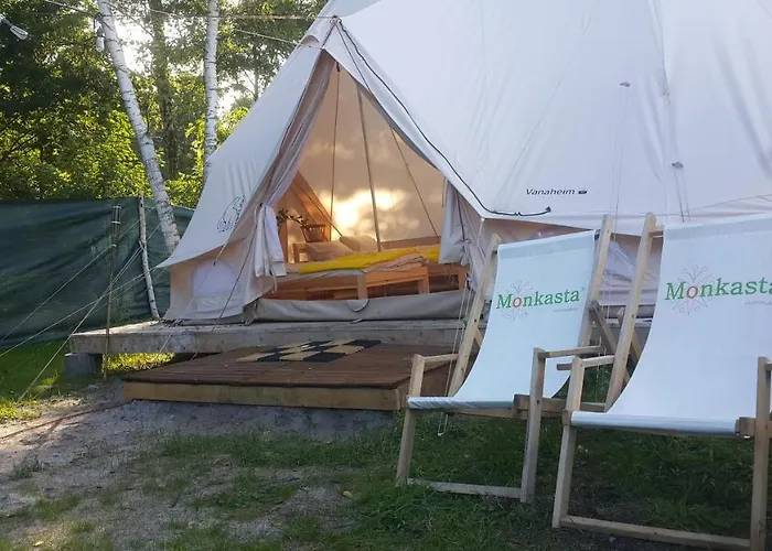 Роскошный шатер Glamping Z Alpakami